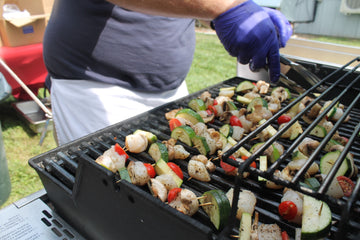 Fresh off the boat, hot from the grill, served at Fishtival!