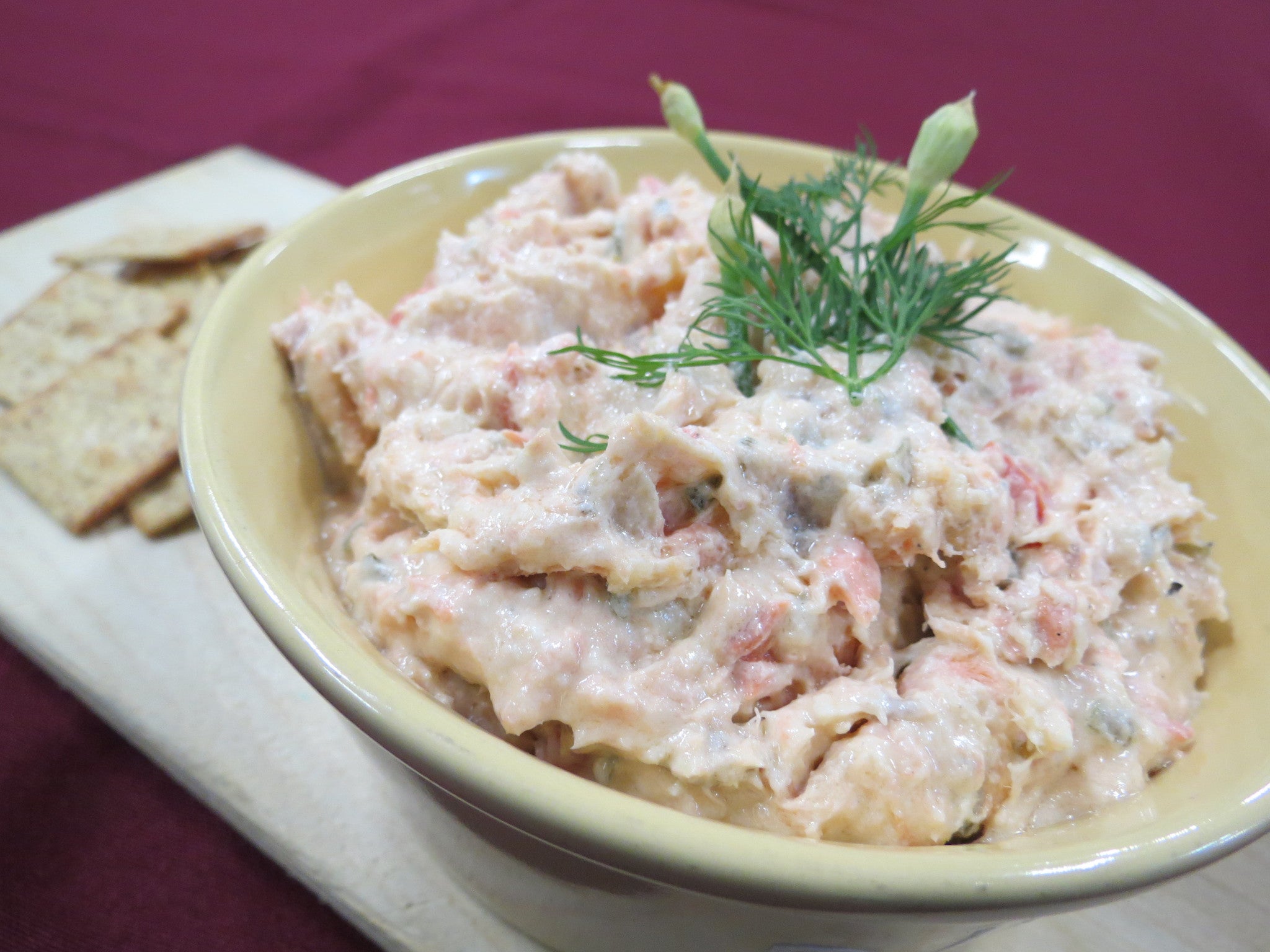 Hot cheesy salmon dip – Wild For Salmon