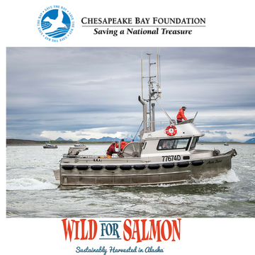 Wild for Salmon donates to the Chesapeake Bay Foundation!