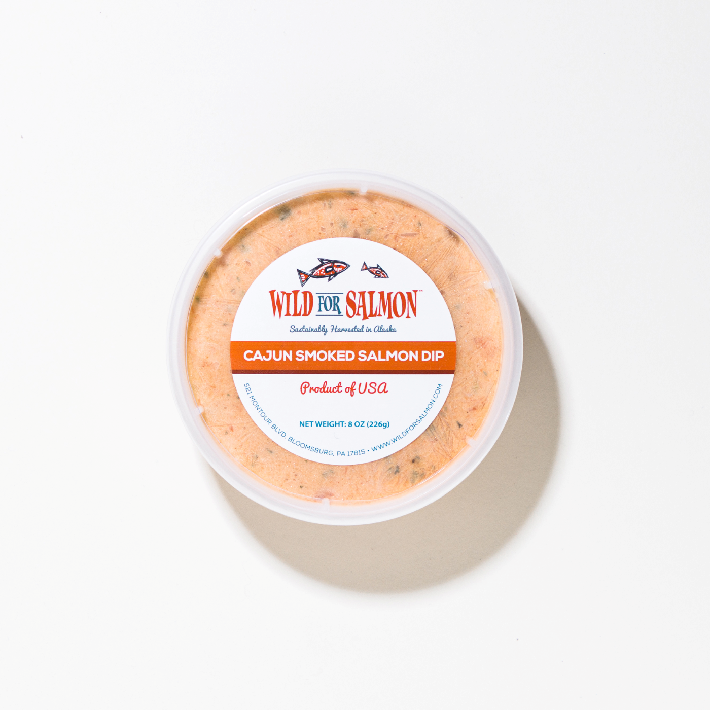 8oz Cajun Smoked Salmon Dip