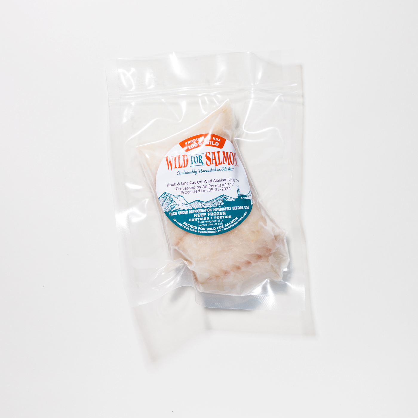Alaskan Ling Cod Portions