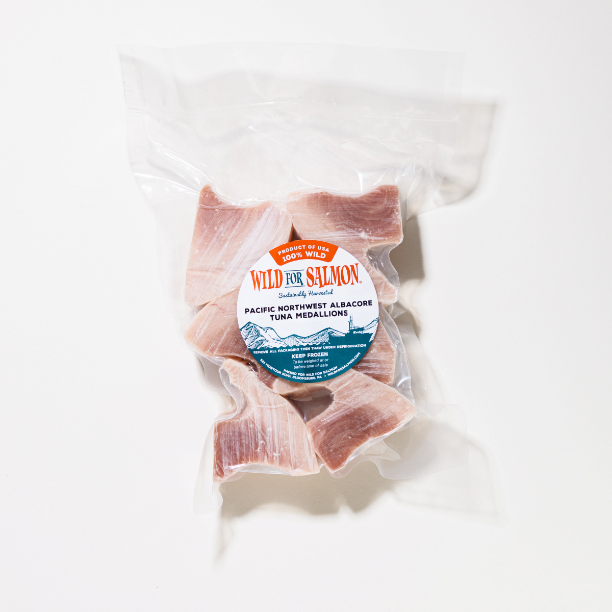 Pacific Northwest Albacore Tuna Medallions