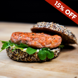 Load image into Gallery viewer, Garlic Sockeye Salmon Burgers