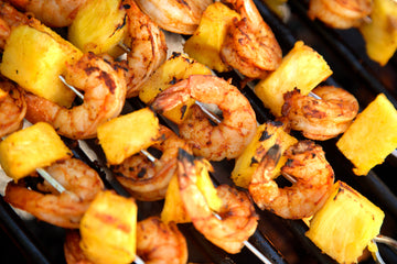Shrimp and Pineapple Kabobs