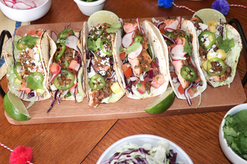 Cinco de Mayo Sockeye Salmon Tacos