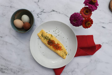 Keta Ikura French Omelette