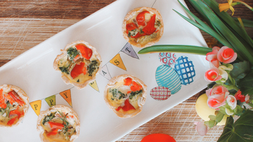 Broccoli Cheddar Smoked Salmon Quiche