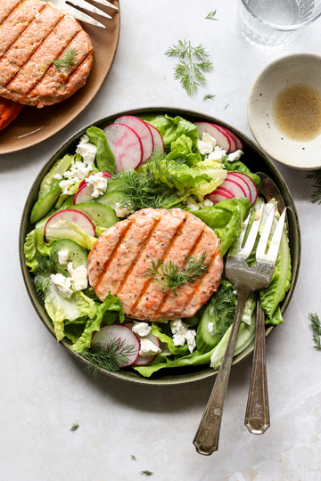 Alternatives Uses for Salmon Burgers!
