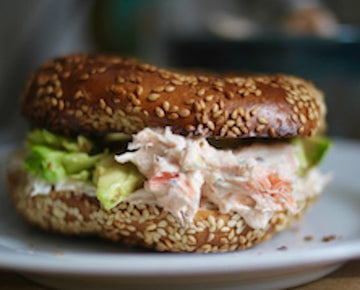 Smoked Salmon Spread with Pickled Onions