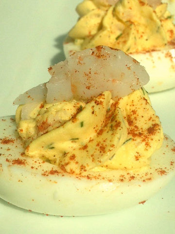 Deviled Eggs with Shrimp