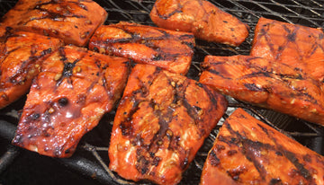 Asian Glazed Grilled Salmon