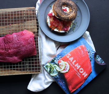 Beet and Horseradish Cured Wild Salmon Gravlax