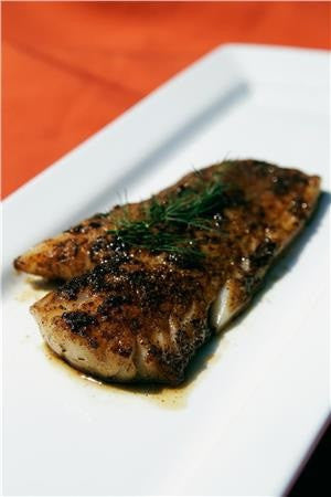 Blackened Pacific Cod