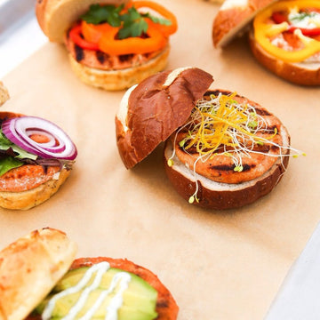 How to dress a Salmon Burger, Wild for Salmon Style