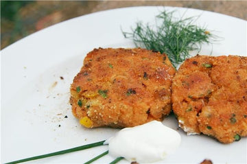 Sockeye Salmon Croquettes (Gluten Free)