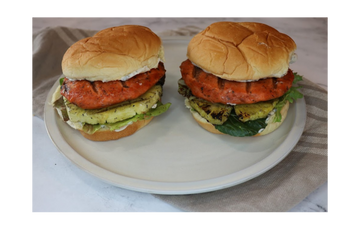 Maui Salmon Burger