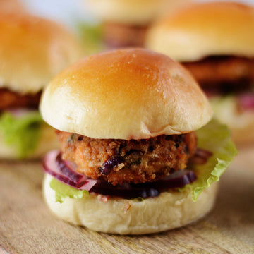Josh's Fishtival Salmon Sliders