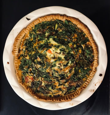 December Tasting: Smoked Salmon Quiche!