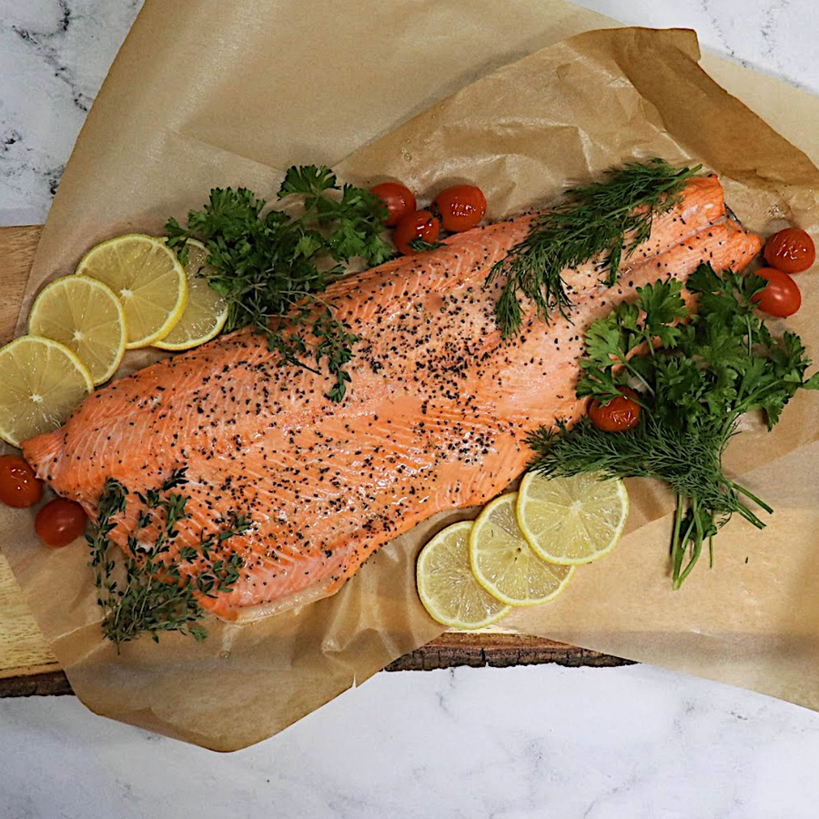 Alaskan Coho Salmon Fillets (Bone-In) – Wild For Salmon