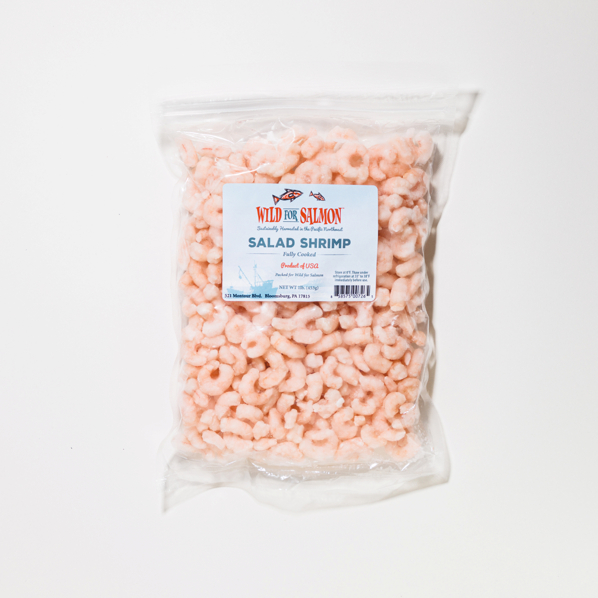 1lb Pacific Northwest Salad Shrimp 250/300 count