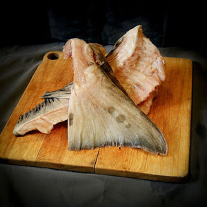 Alaska Halibut Stock Bones - fish stock bones