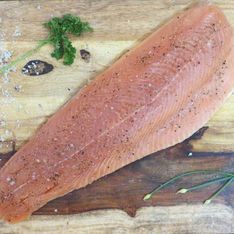 Keta Salmon Fillets - Whole Keta fillets shipped