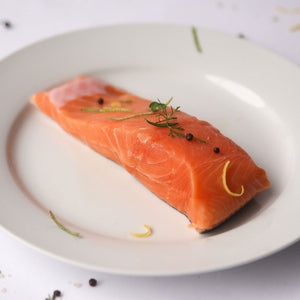 Wild Caught King Salmon Portions