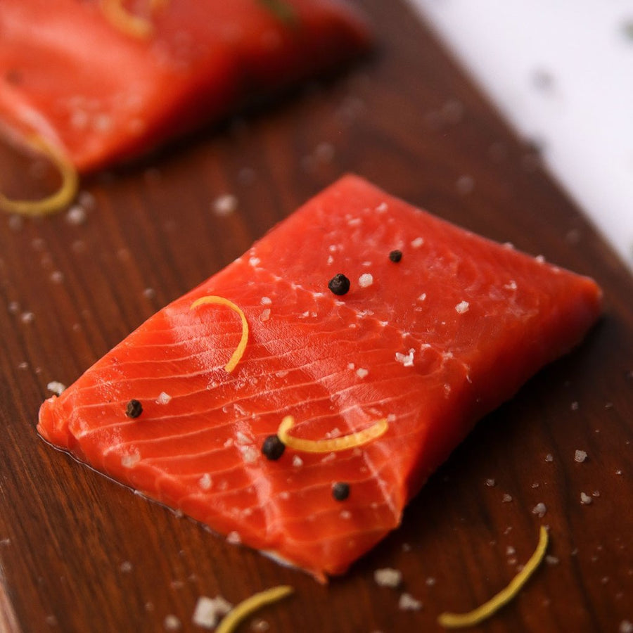 Wild Caught Alaskan Sockeye Salmon Portions - Buy Wild Salmon Online